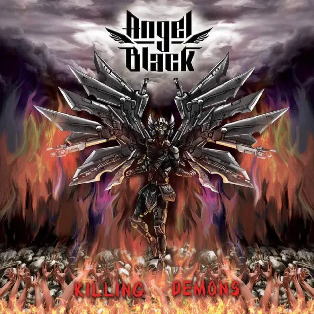 Rockshots Records Angel Black Killing Demons CD édition standard