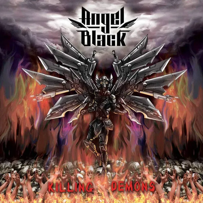 Rockshots Records Angel Black Killing Demons CD édition standard