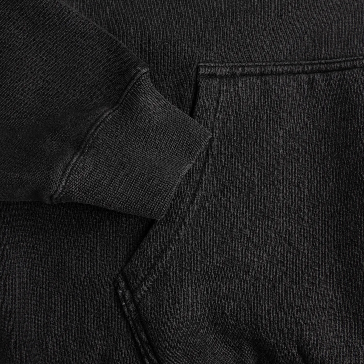 EMI hopefully! hoodie noir coton recyclé