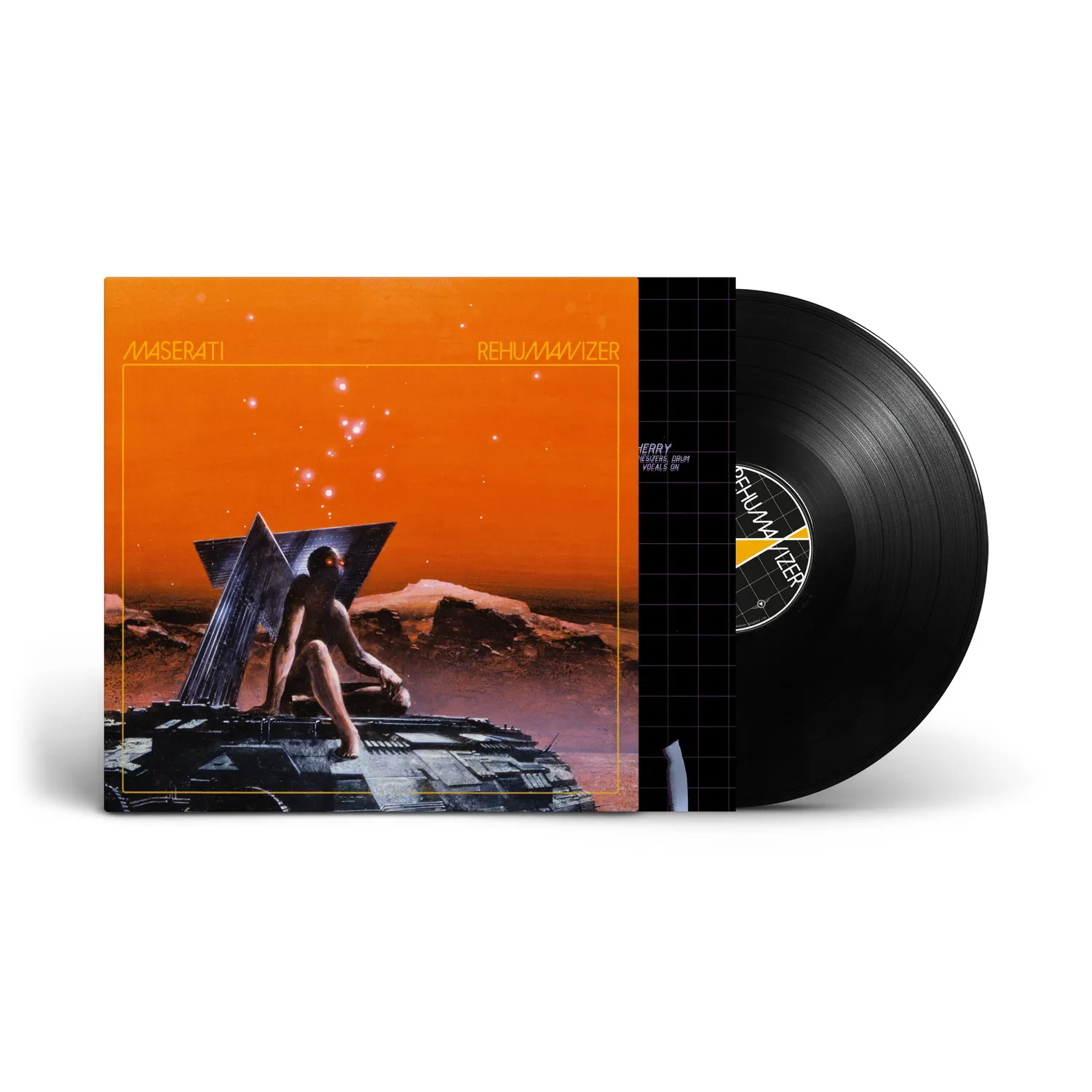 Maserati Rehumanizer LP vinyle noir krautrock