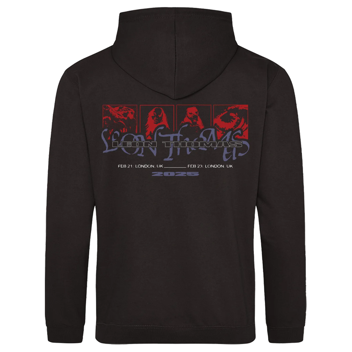 EMI MUTT London Dates hoodie molleton imprimé
