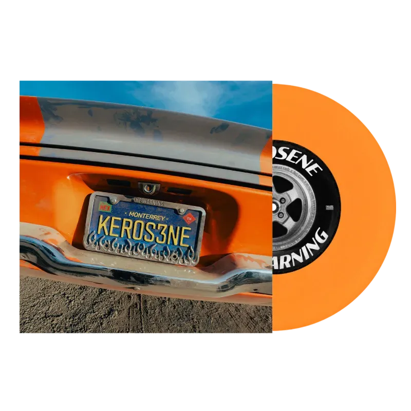The Warning Kerosene single 7 pouces vinyle orange