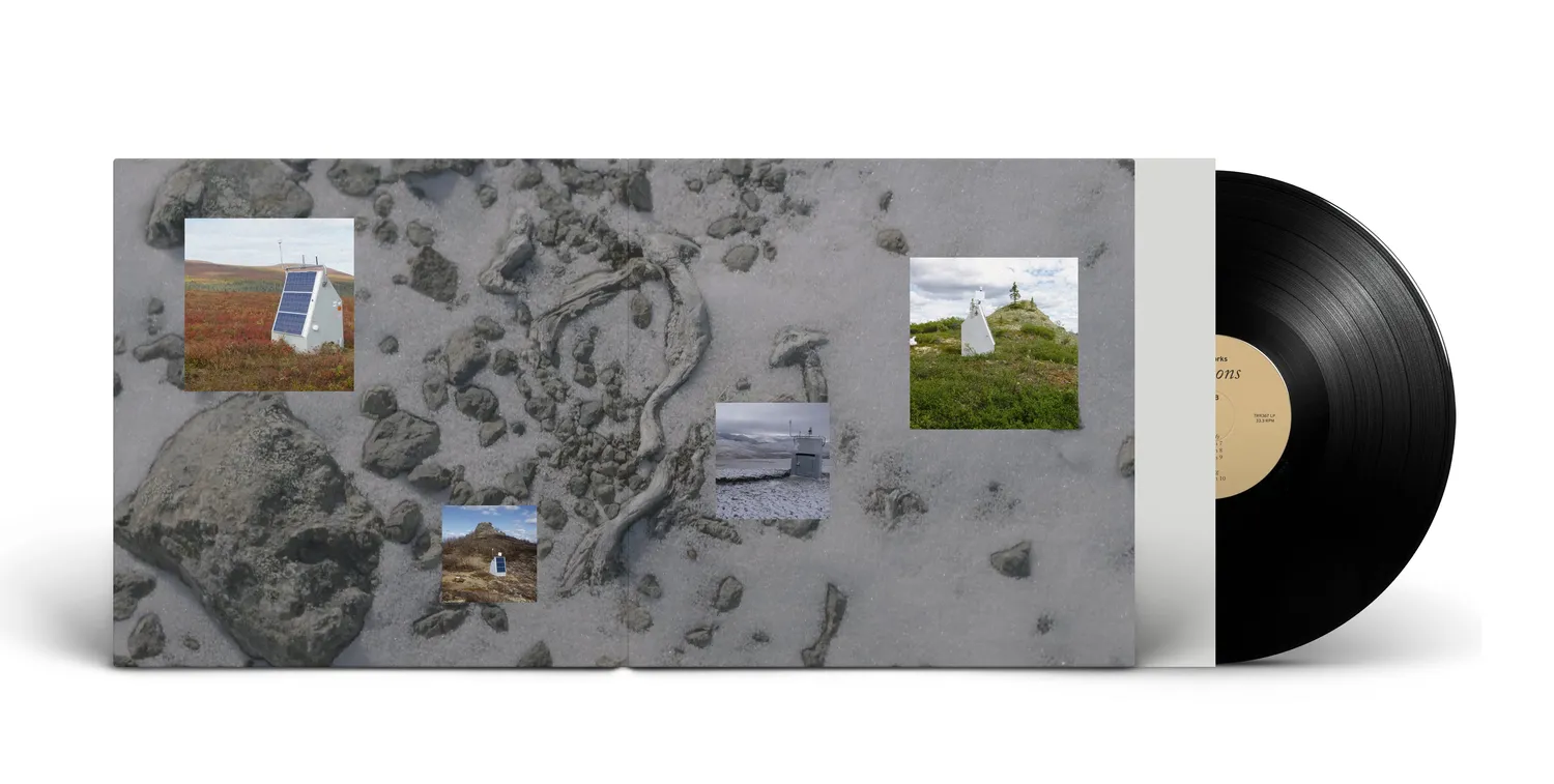 Temporary Residence Field Works Stations vinyle noir expérimental
