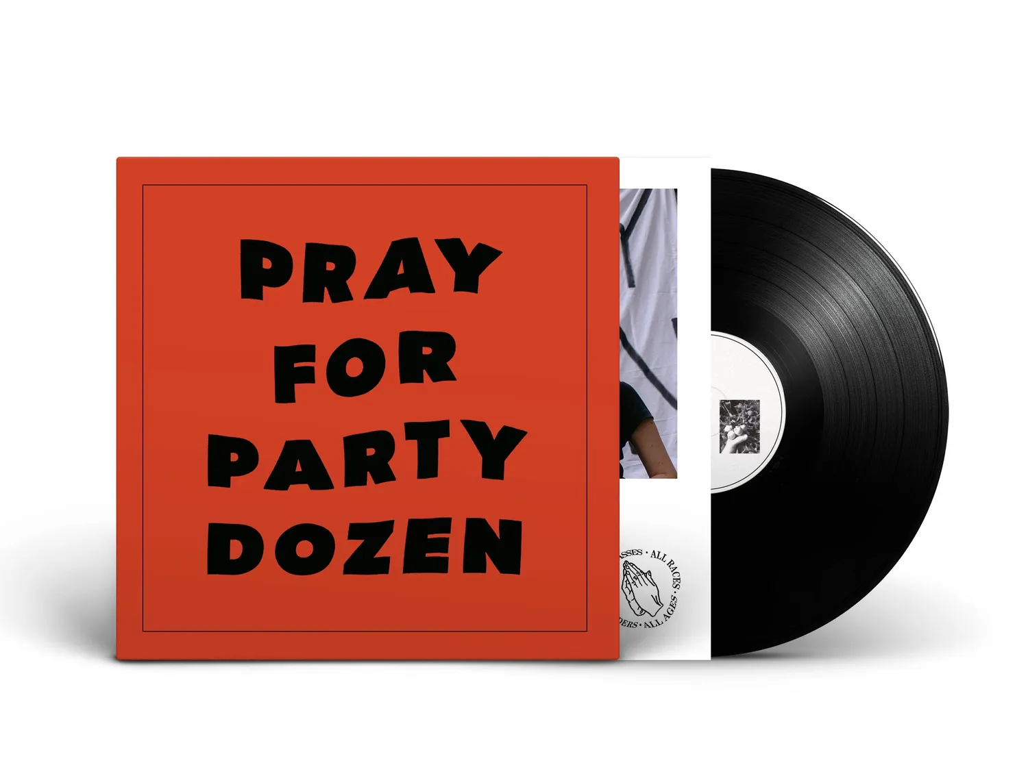 Party Dozen Pray For Party Dozen vinyle rouge opaque