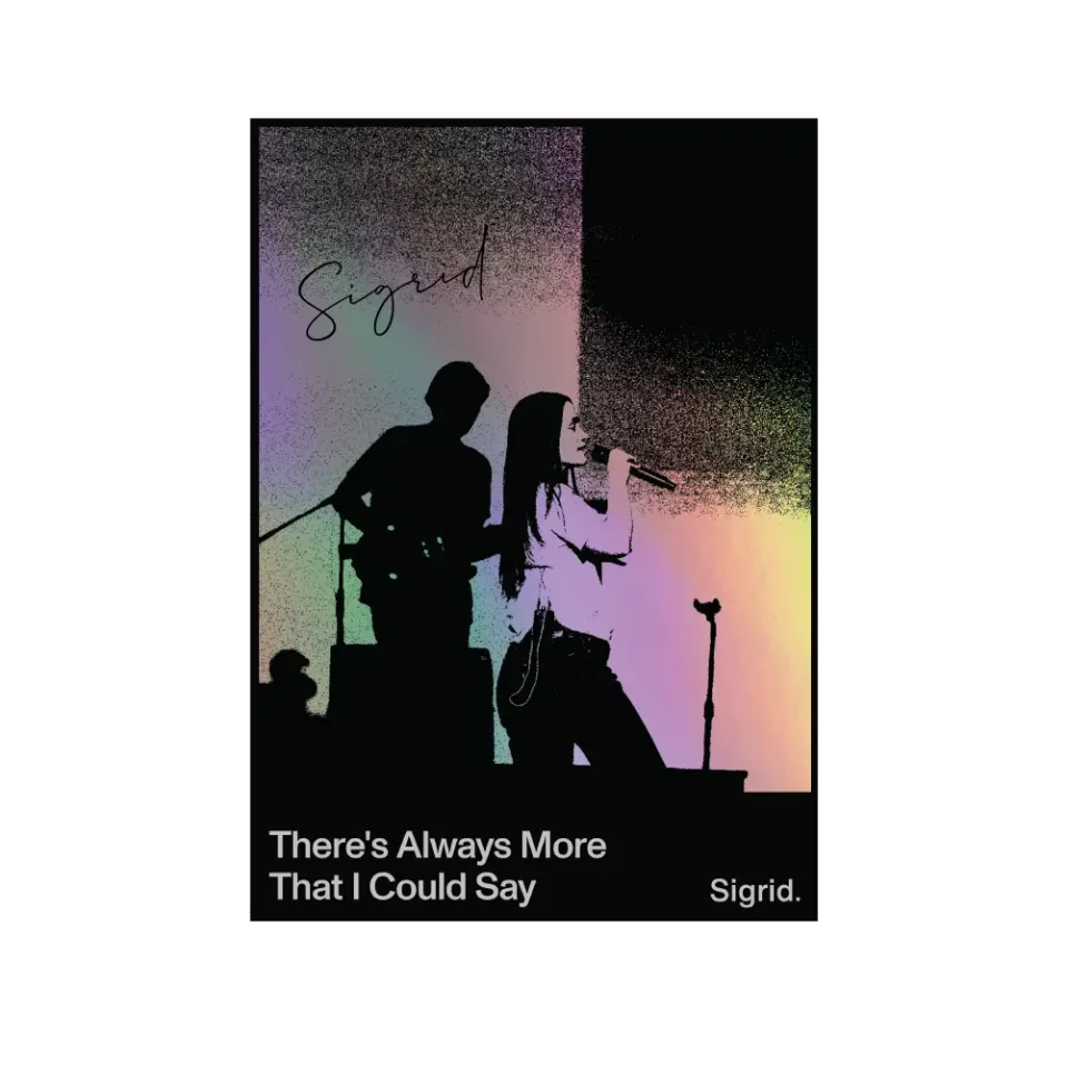 EMI There's Always More Tour poster signé A2