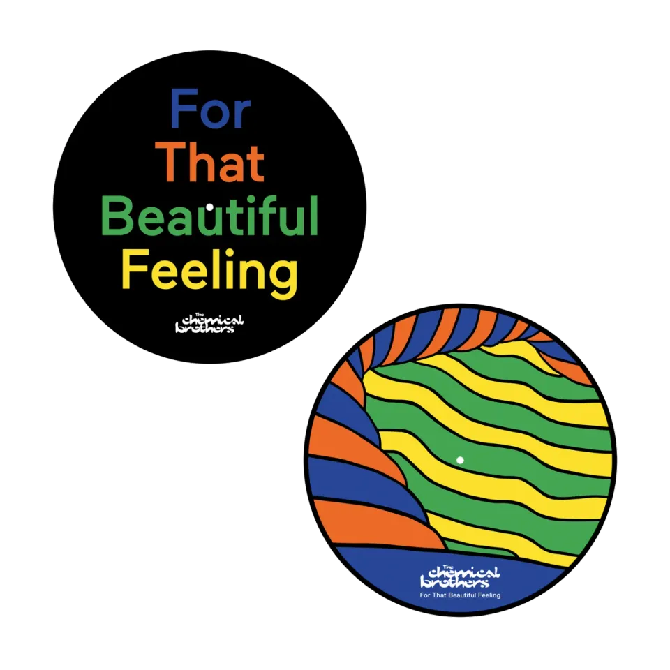 EMI For That Beautiful Feeling slipmats vinyle lot de 2
