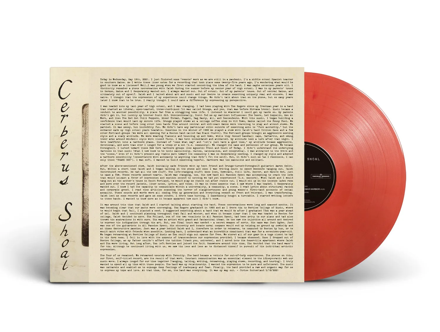 Temporary Residence Cerberus Shoal Anniversary LP pêche