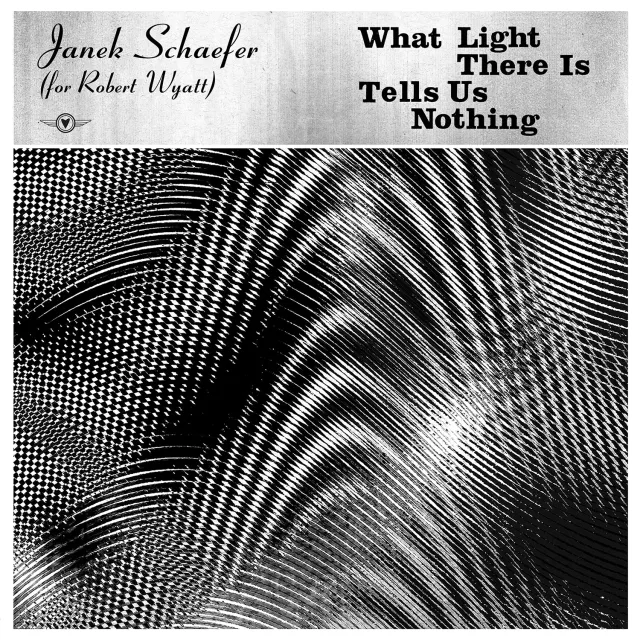 Janek Schaefer What Light There Is Tells Us Nothing CD