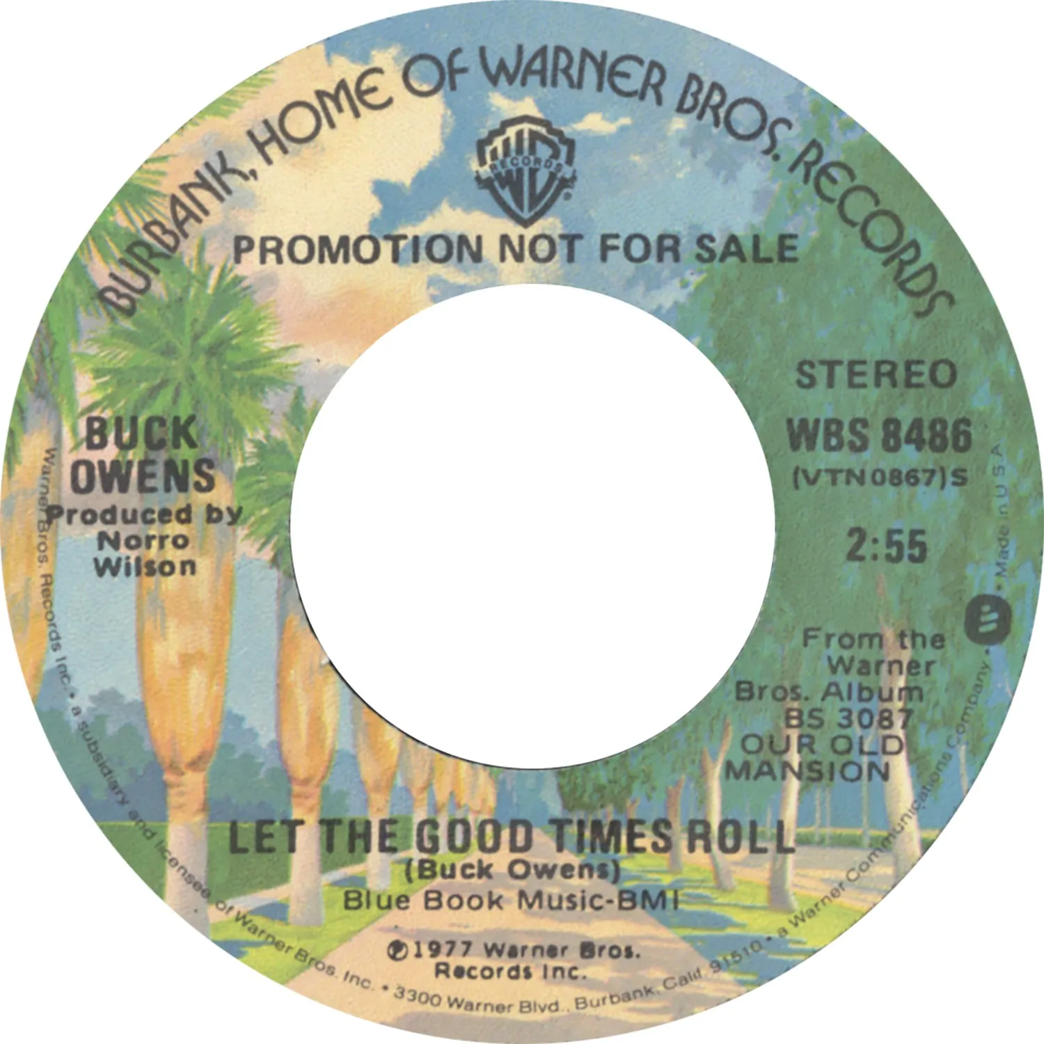 Omnivore Let The Good Times Roll Buck Owens vinyle 7" vintage