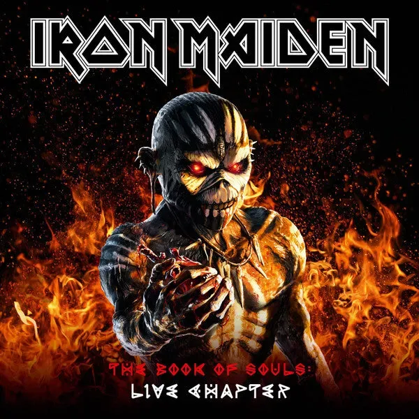 Iron Maiden The Book Of Souls Live Chapter triple vinyle