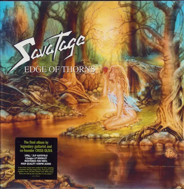 Savatage Edge Of Thorns double vinyle 180g 45 tours