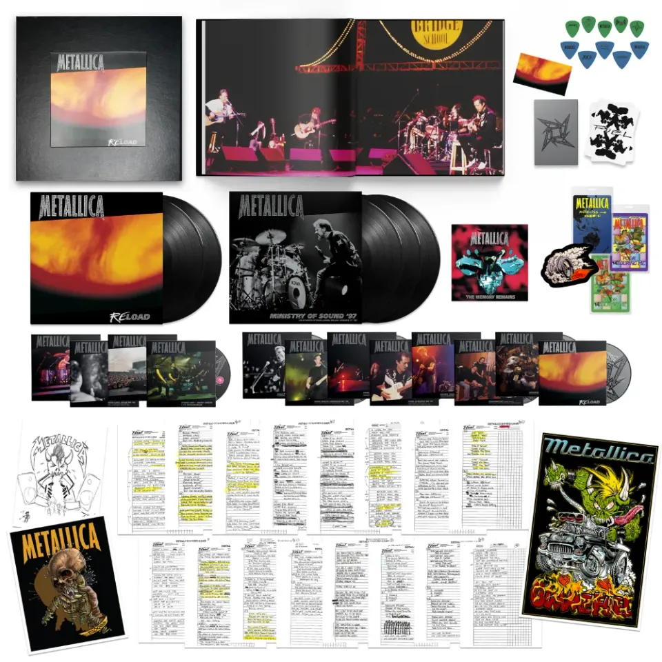 Metallica ReLoad Remastered coffret deluxe numéroté