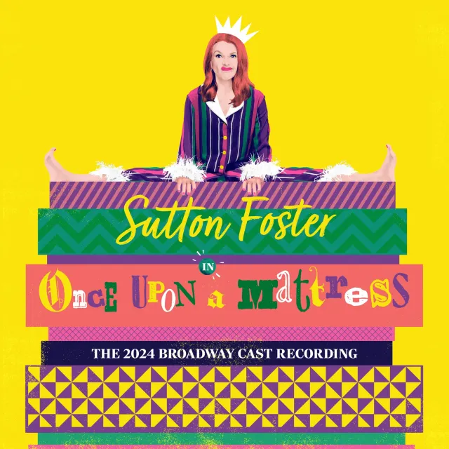 Center Stage Records Once Upon a Mattress 2024 album CD Sutton Foster