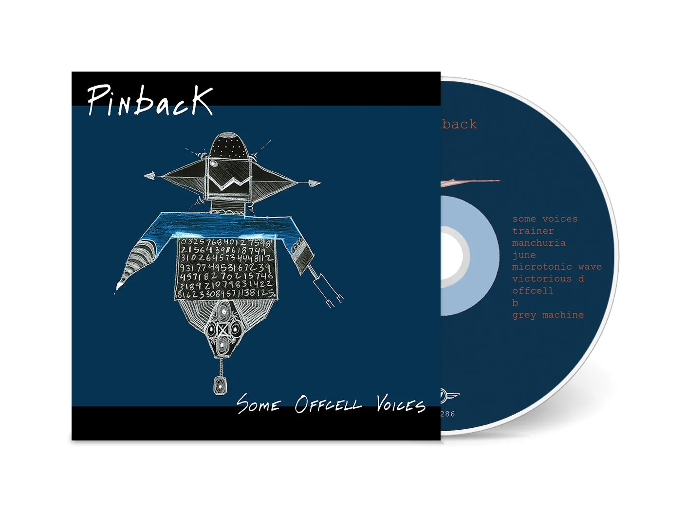 Temporary Residence Pinback Some Offcell Voices CD
