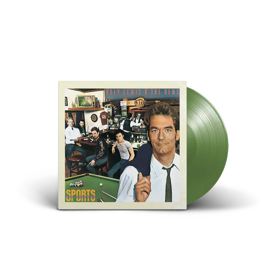 EMI Sports Green Vinyl LP vinyle vert édition couleur
