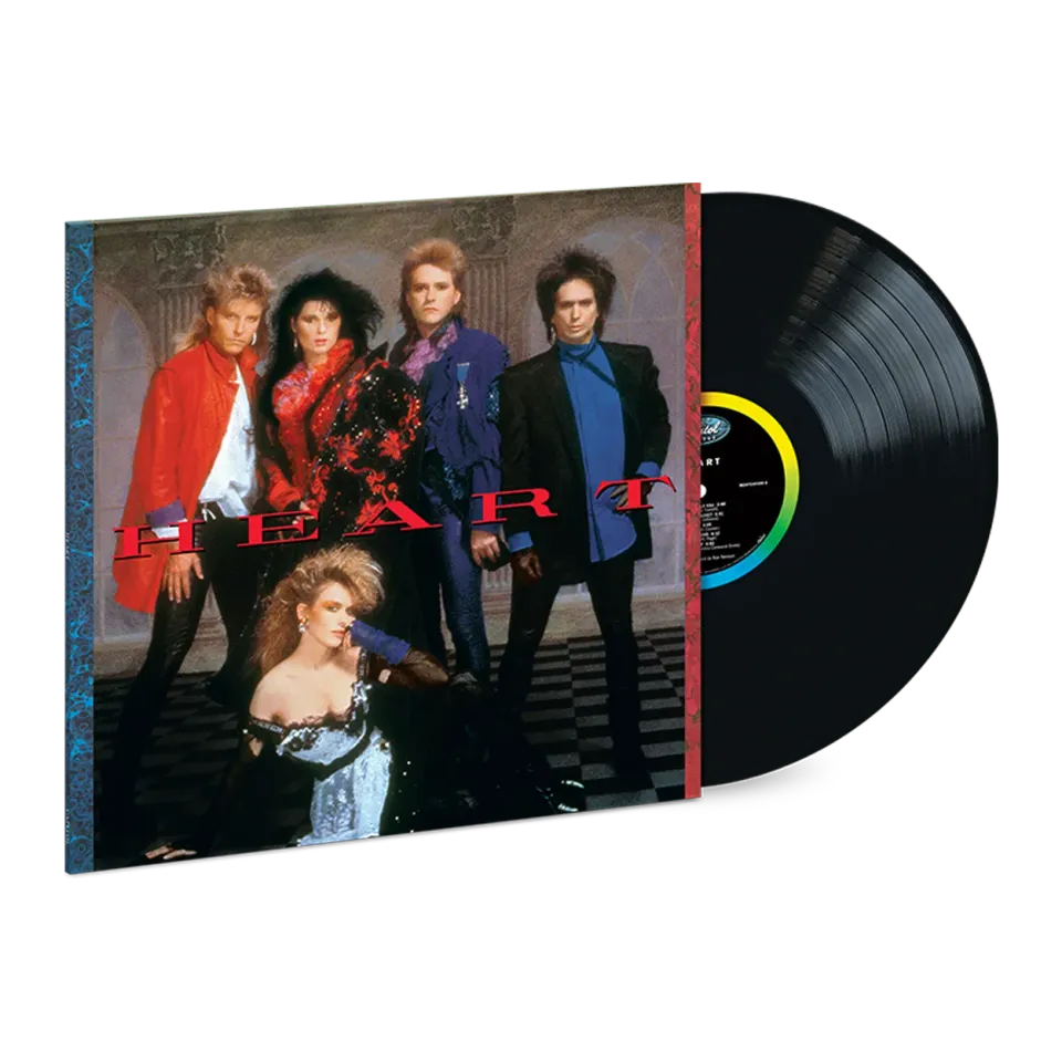 Heart Heart Vinyle LP 1985 réédition noir