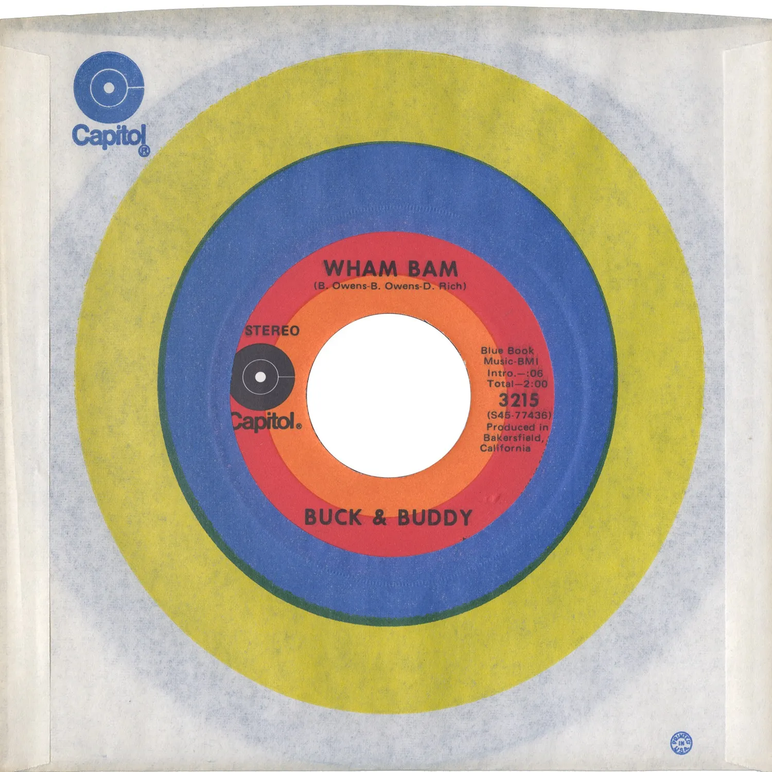 Omnivore Recordings Buck Owens Buddy Alan Too Old To Cut Mustard vinyle