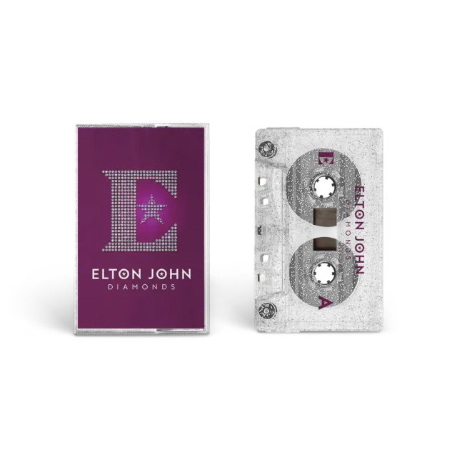 Elton John Diamonds cassette glitter 17 titres