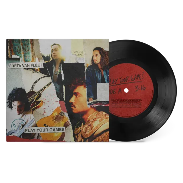 EMI Greta Van Fleet Play Your Games vinyle 7 pouces
