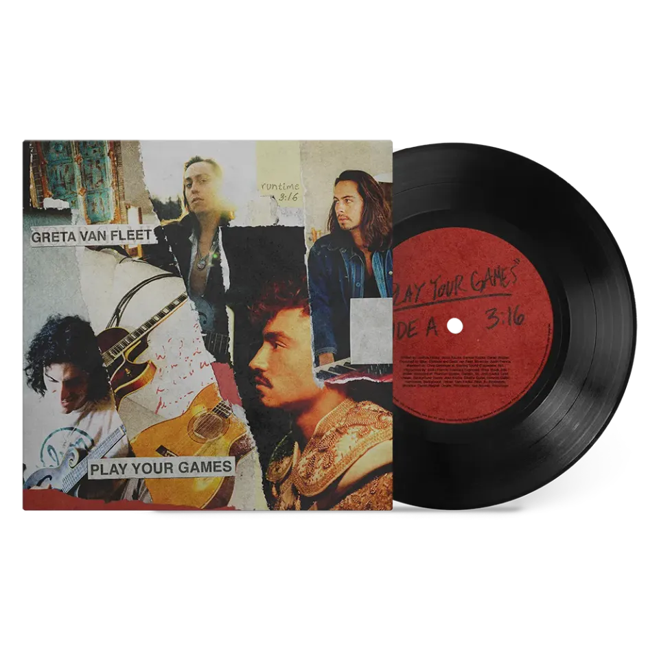 EMI Greta Van Fleet Play Your Games vinyle 7 pouces