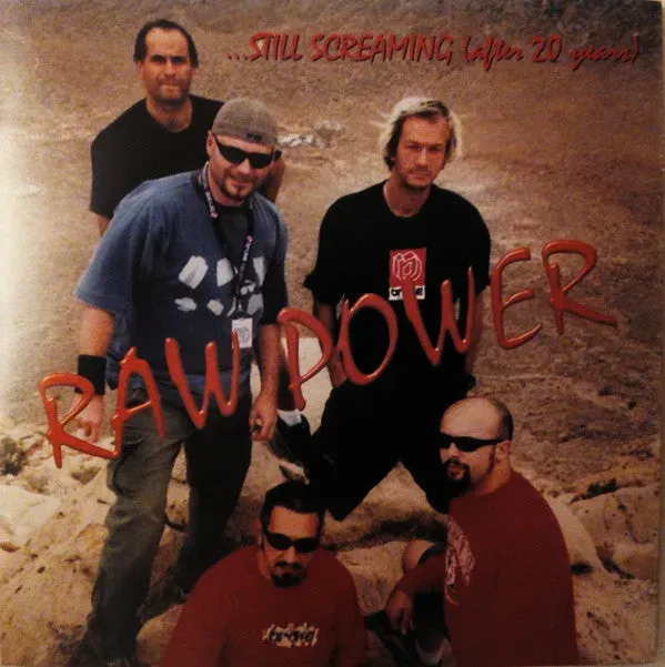 Raw Power Still Screaming After 20 Years CD hardcore