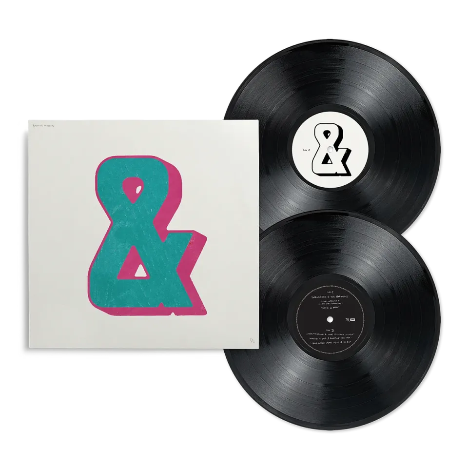 EMI & Standard vinyle double noir recyclé
