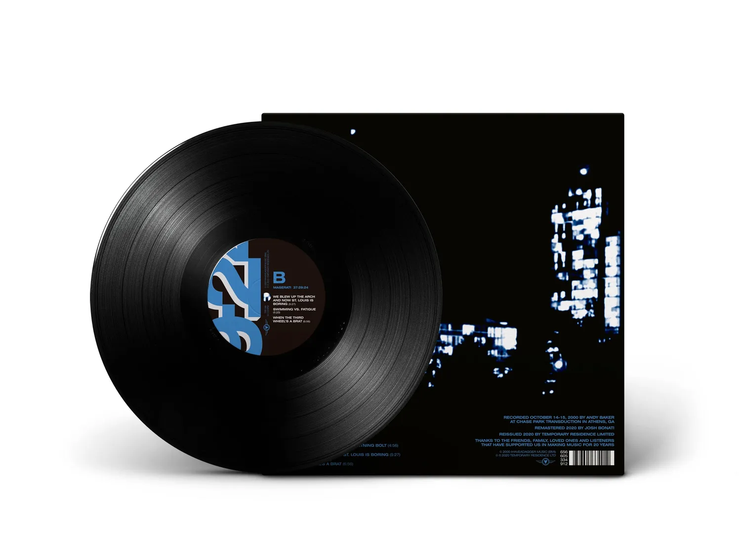 Temporary Residence Maserati 37:29:24 Anniversary CD remasterisé