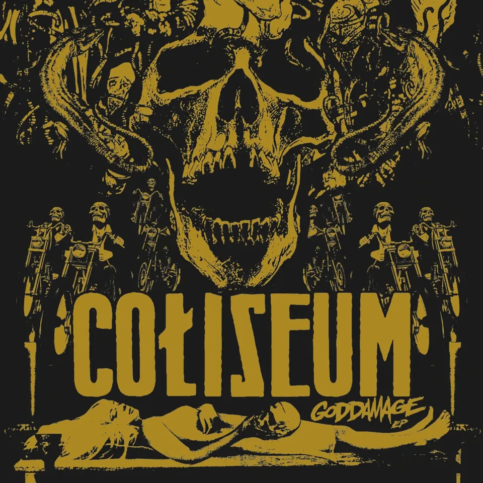 Temporary Residence Ltd. Coliseum Goddamage LP vinyle noir
