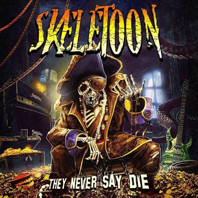 Rockshots Records Skeletoon They Never Say Die CD happy metal