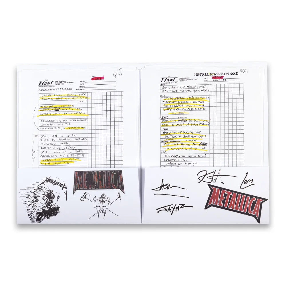 Metallica ReLoad Remastered coffret deluxe numéroté
