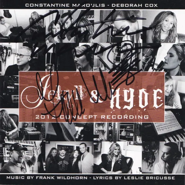 Center Stage Records Jekyll & Hyde CD signé concept 2012