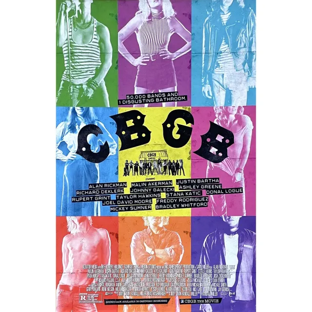 Omnivore Recordings CBGB affiche 11x17 film collector