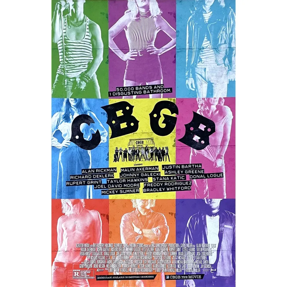 Omnivore Recordings CBGB affiche 11x17 film collector
