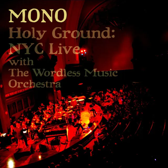 Mono Holy Ground Live triple vinyle noir + DVD