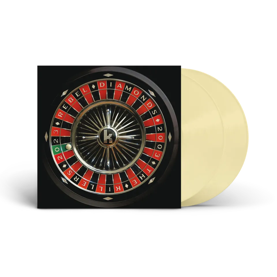 The Killers Rebel Diamonds double vinyle crème 2LP