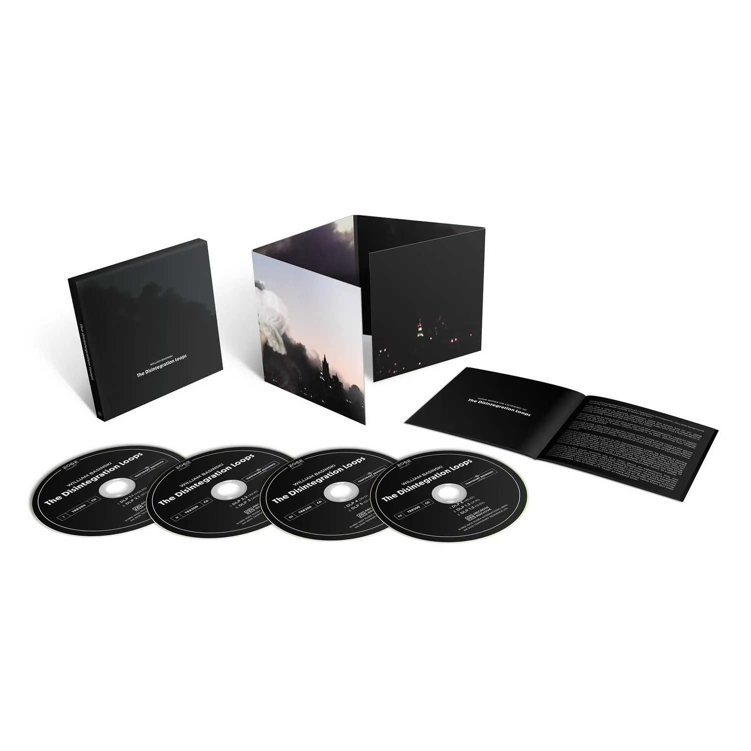 William Basinski Disintegration Loops coffret 4 CD Arcadia