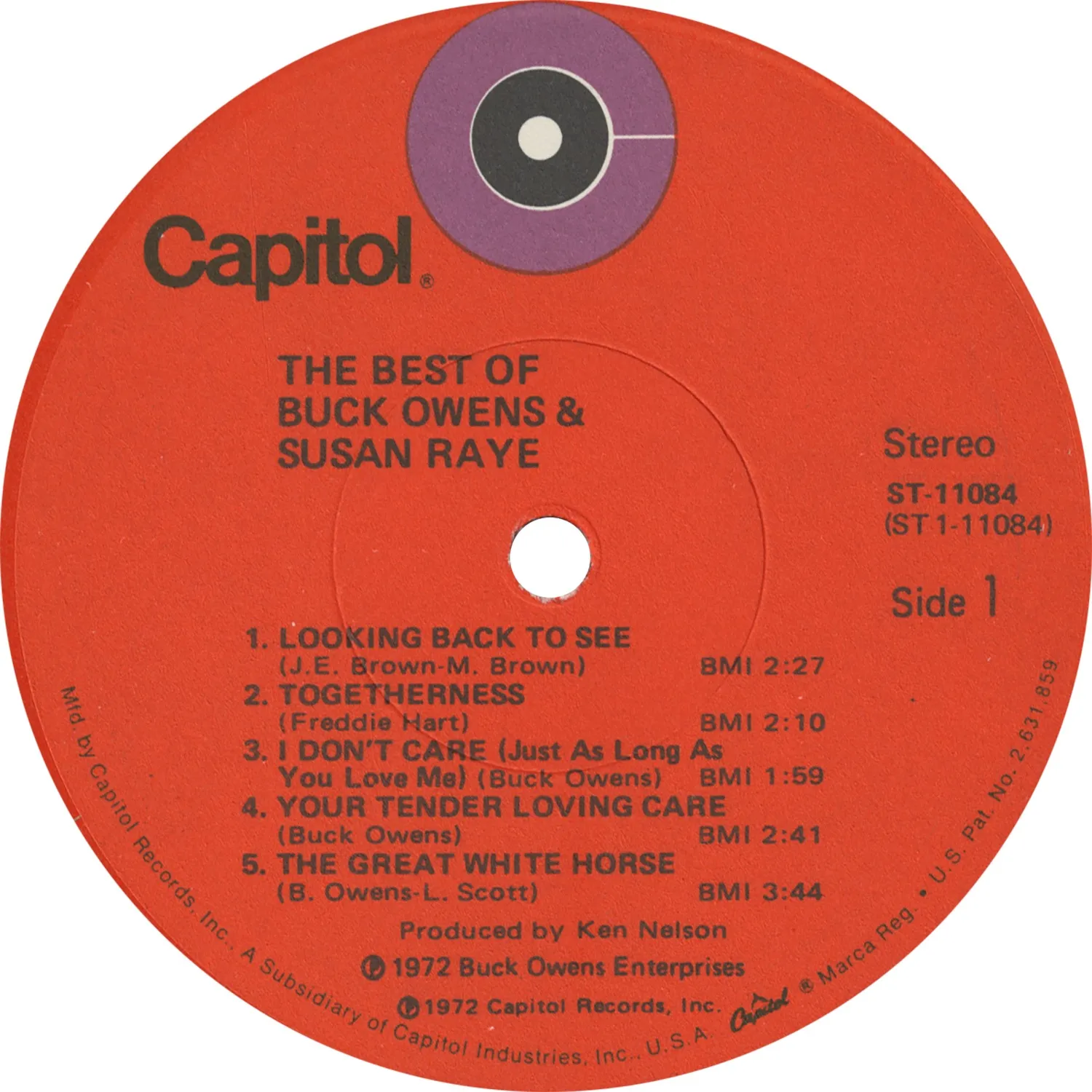Omnivore Buck Owens Susan Raye Best Of Vinyle vintage scellé