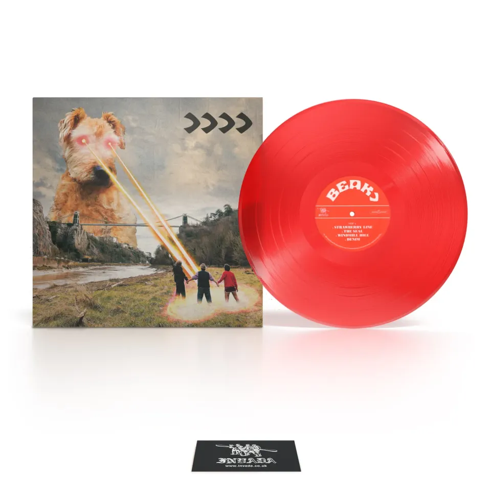 Temporary Residence Beak >>>> LP vinyle rouge transparent