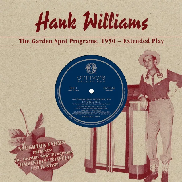Omnivore Recordings Hank Williams Garden Spot Programs vinyle 10" brun
