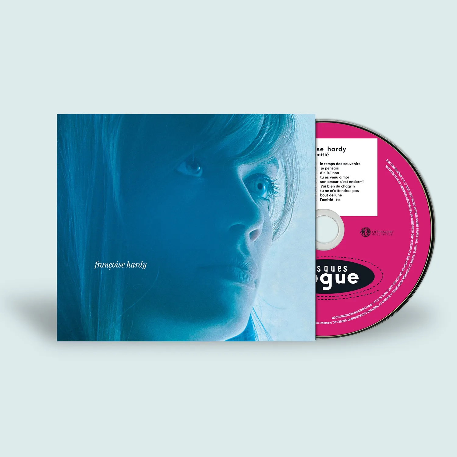 Omnivore Recordings Françoise Hardy L'amitié CD remasterisé