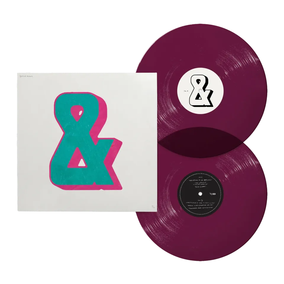 EMI & double vinyle rouge édition Red Wine 2 disques