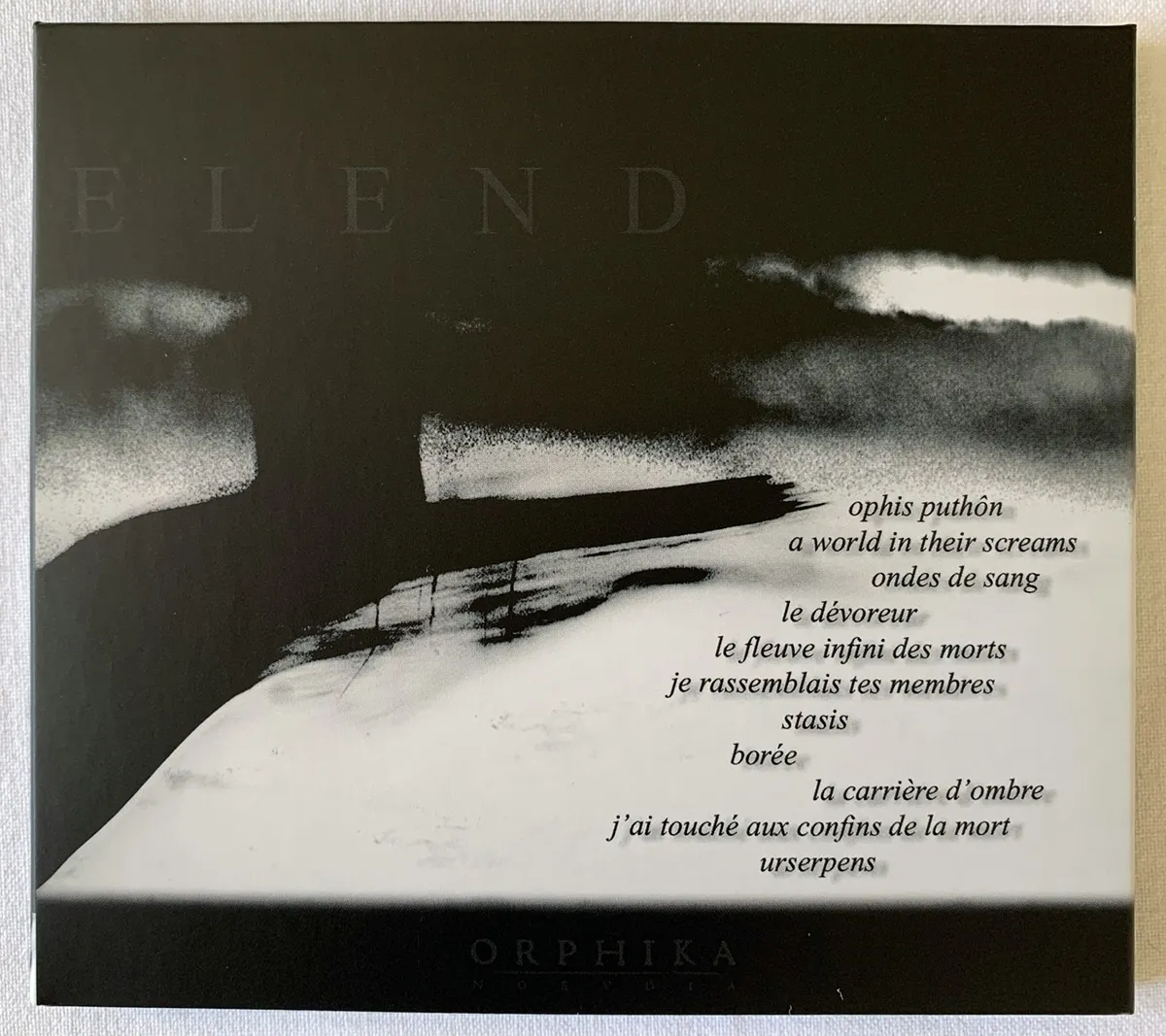 Noevdia Elend A World In Their Screams digipack CD