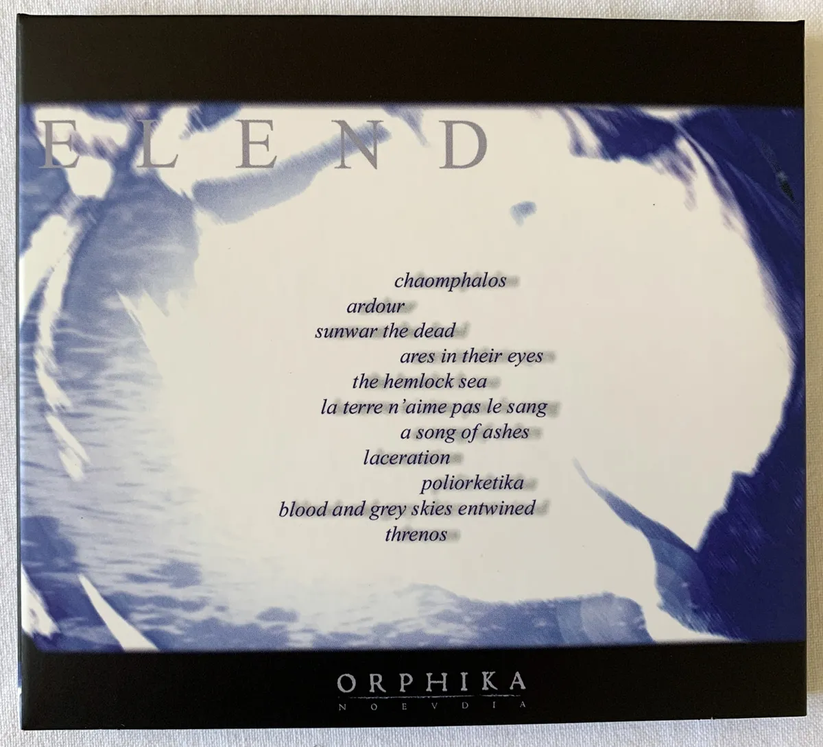 Elend Sunwar The Dead CD digipack DigiCD