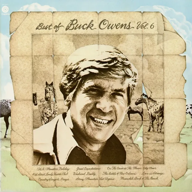 Omnivore Recordings Best Of Buck Owens Vol.6 vinyle vintage