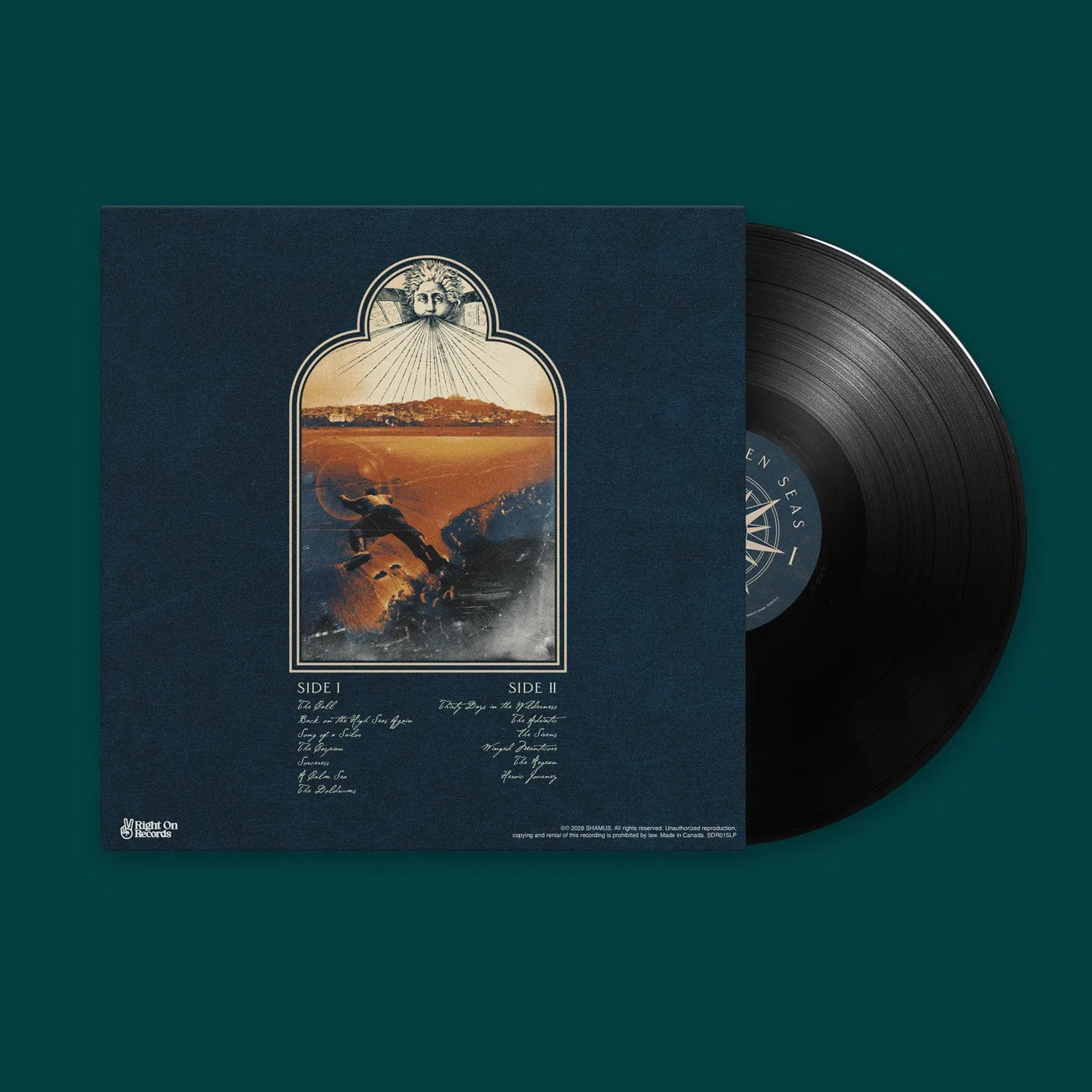 Sheepdogs Recording Co Shamus vinyle LP Seven Seas