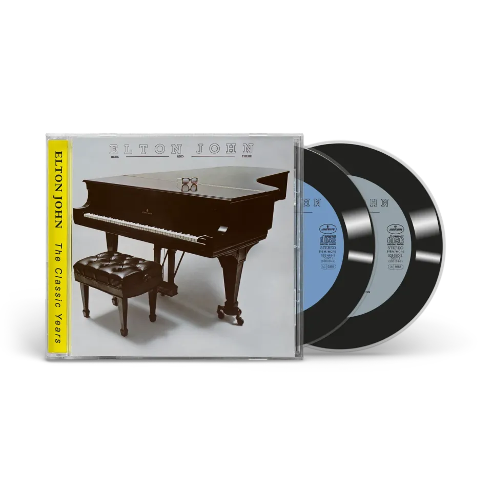 EMI Elton John Here And There coffret 2CD live 1974