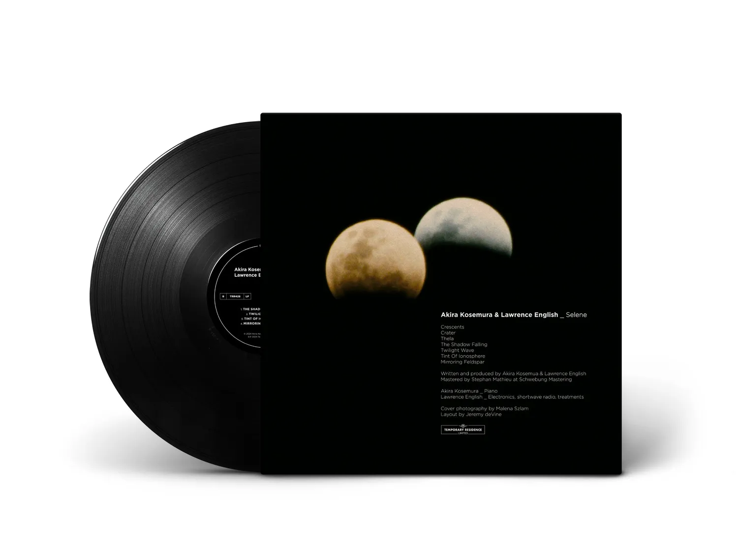 Kosemura English Selene vinyle blanc nuageux 500 ex