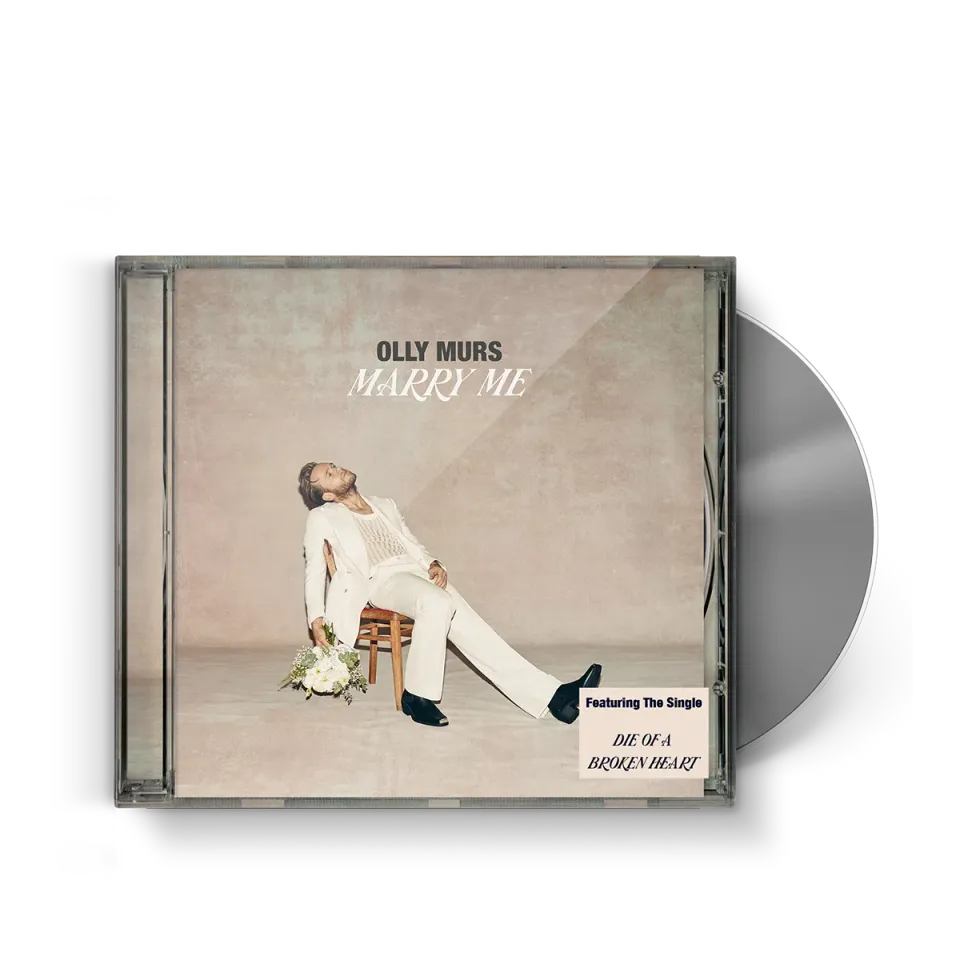 EMI Olly Murs Marry Me CD jewel case 12 pages