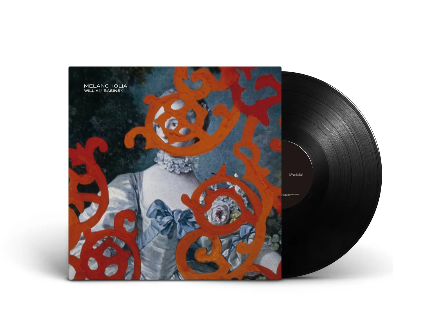 William Basinski Melancholia vinyle LP orange opaque remasterisé