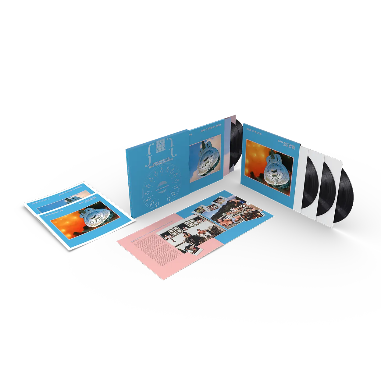 EMI Brothers In Arms 5LP Deluxe Box Set coffret vinyle 40e anniversaire